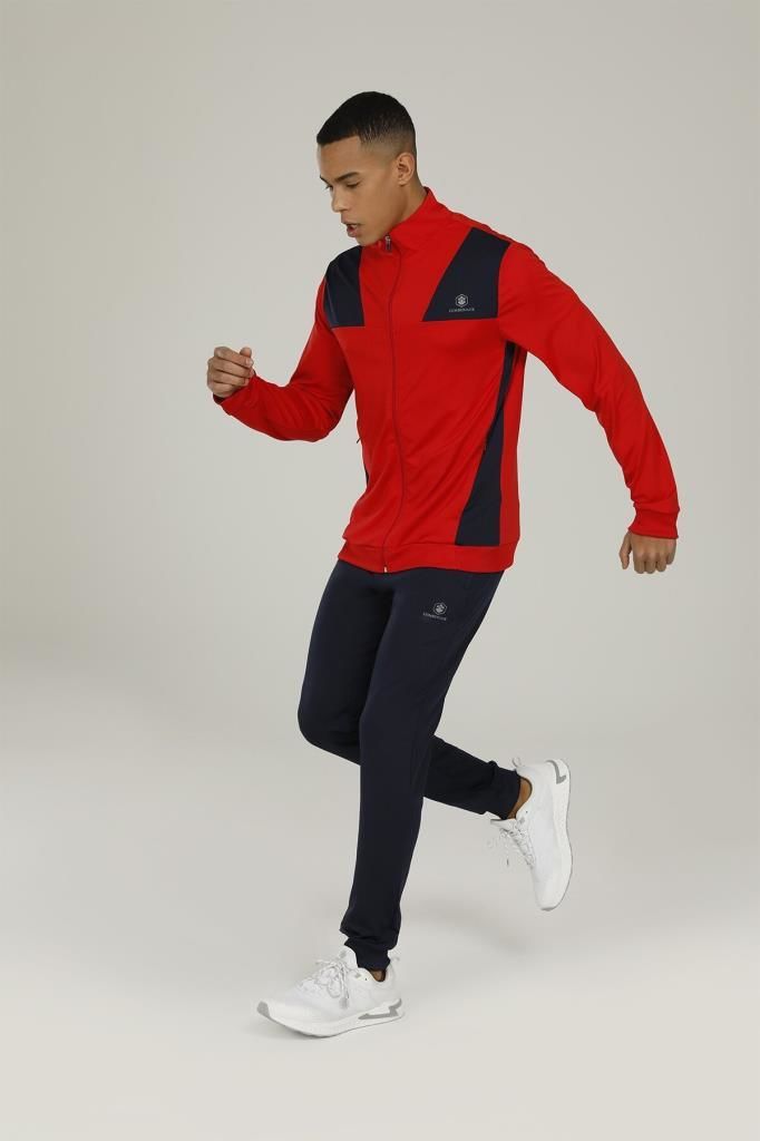 Lumberjack CT1135 Slash Track Suit 2 Lacivert Erkek Eşofman Takımı