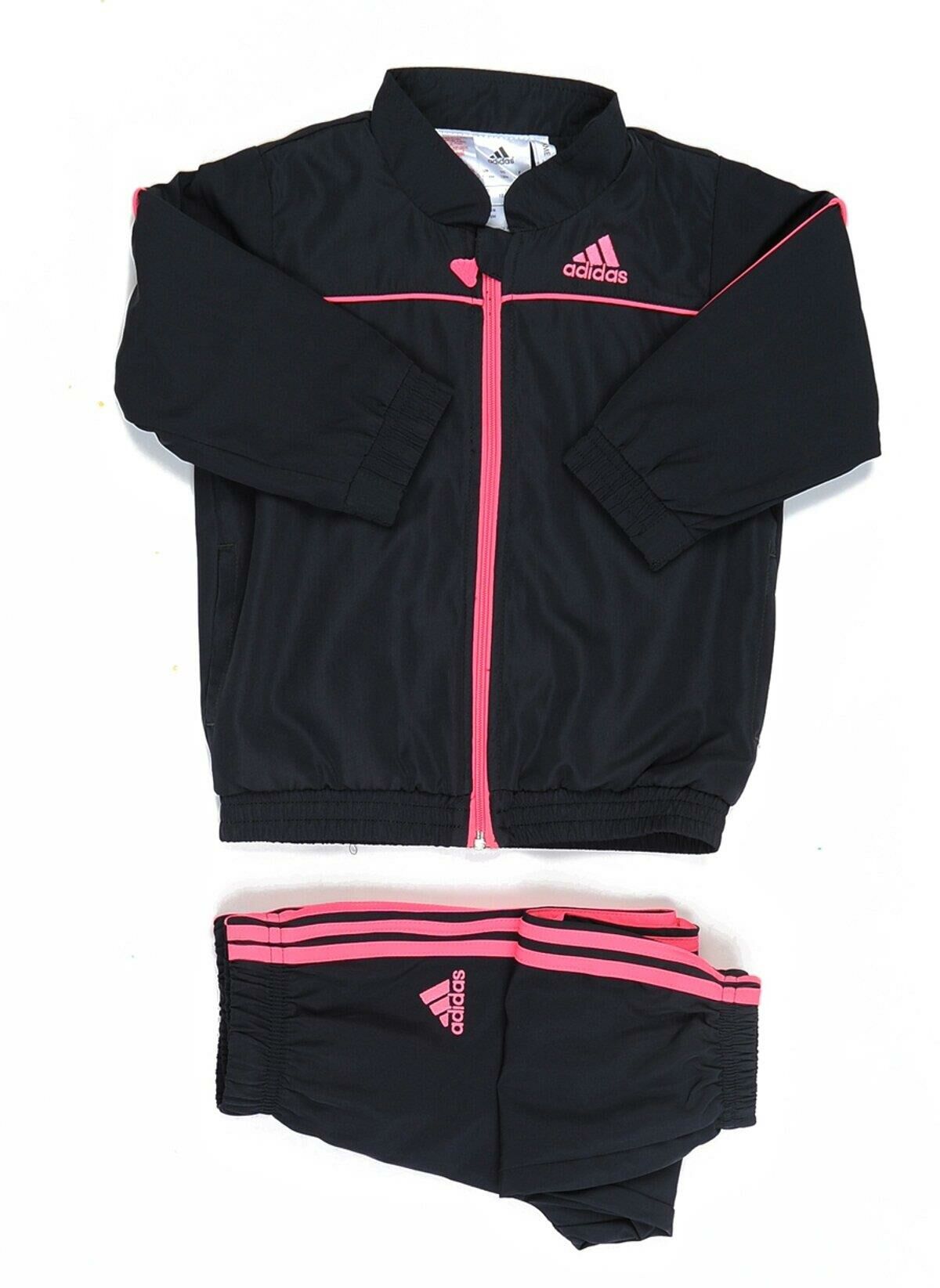 Adidas Kız Çocuk Eşofman Takım Ntgrey/Sopink M64839