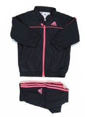 Adidas Kız Çocuk Eşofman Takım Ntgrey/Sopink M64839