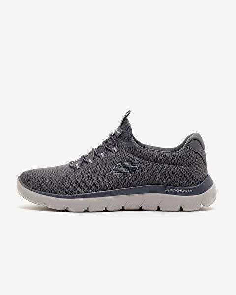 Skechers Summits Erkek Spor Ayakkabı Gri 52811TK CHAR