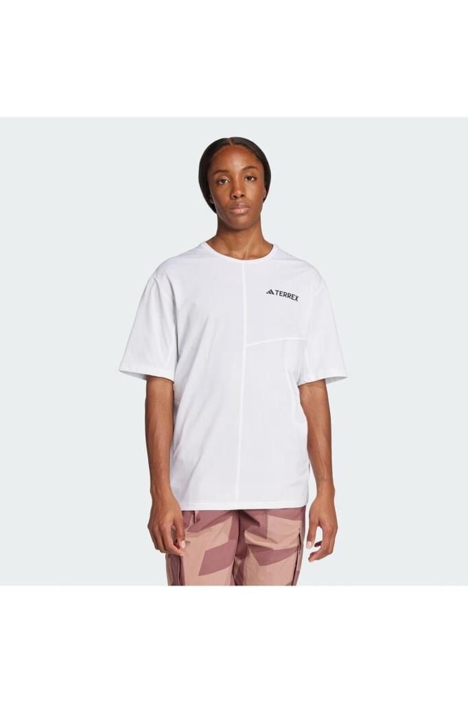 adidas Terrex Multi Climacool Kadın Tişört Beyaz JE0366