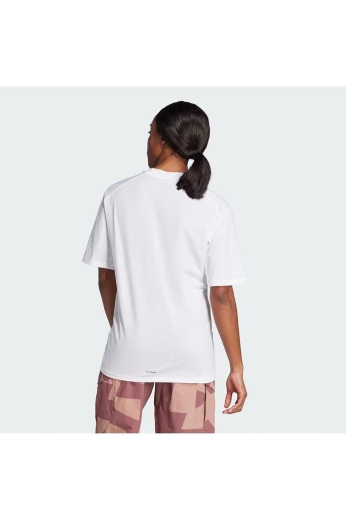 adidas Terrex Multi Climacool Kadın Tişört Beyaz JE0366