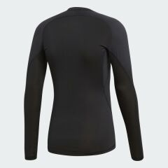 Adidas Alphaskin Sport Erkek Siyah Uzun Kollu Tişört CF7267