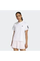 adidas Club 3-Stripes Tennis Climacool Kadın Tişört Beyaz JN7094