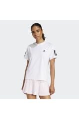adidas Club 3-Stripes Tennis Climacool Kadın Tişört Beyaz JN7094