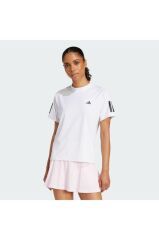 adidas Club 3-Stripes Tennis Climacool Kadın Tişört Beyaz JN7094