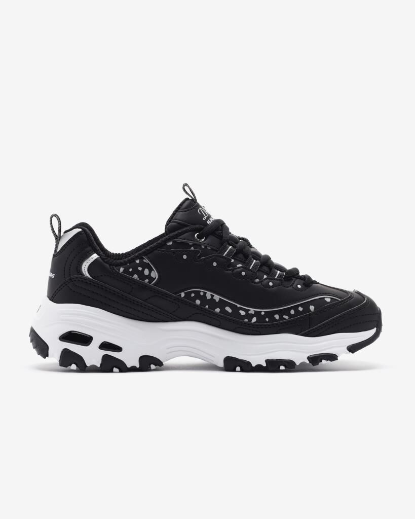 Skechers D'lites Wildcats Kadın Sneakers Siyah 150236 BKSL 37