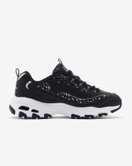 Skechers D'lites Wildcats Kadın Sneakers Siyah 150236 BKSL 37