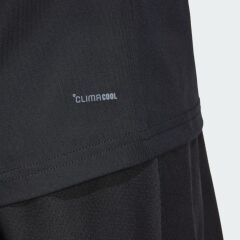 adidas Club 3-Stripes Tennis Climacool Kadın Tişört Siyah JN7093