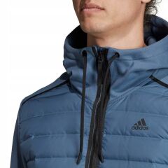 Adidas Varilite Hybrid Erkek Mavi Ceket DZ1450
