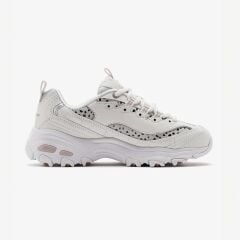 Skechers D'lites Wildcats Kadın Sneakers Beyaz 150236 OFPK