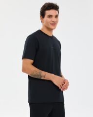 Skechers M Essential T-Shirt Erkek Tişört Siyah S2510017-3817