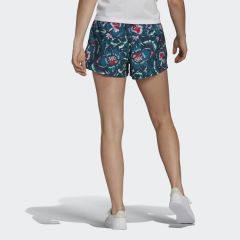 Adidas GR2995 FARM Rio Floral Print Şort Turkuaz