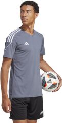 adidas Tiro 23 Jsy Erkek Tişört Gri IC7478