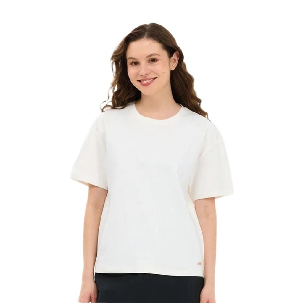Skechers W Loose Fit T Shirt Kadın Tişört - Beyaz