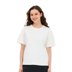 Skechers W Loose Fit T Shirt Kadın Tişört - Beyaz