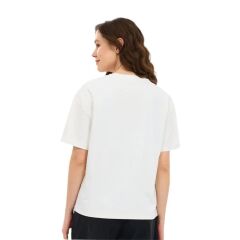 Skechers W Loose Fit T Shirt Kadın Tişört - Beyaz