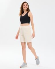 Skechers W Essential 5 Inch Sweat Short Sweat Short Kadın Şort Beyaz S2610001-3855