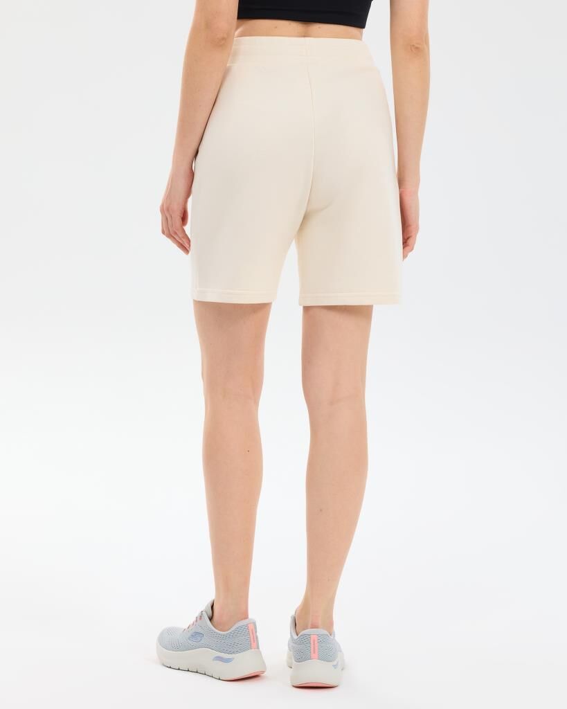 Skechers W Essential 5 Inch Sweat Short Sweat Short Kadın Şort Beyaz S2610001-3855