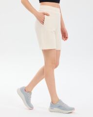 Skechers W Essential 5 Inch Sweat Short Sweat Short Kadın Şort Beyaz S2610001-3855