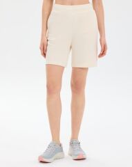 Skechers W Essential 5 Inch Sweat Short Sweat Short Kadın Şort Beyaz S2610001-3855