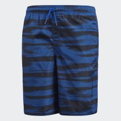 Adidas Kamuflaj Çocuk Mavi Mayo Şort CV5208