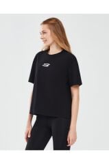 Skechers Graphic W Short Sleeve Kadın Tişört Siyah S241011-001