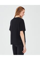 Skechers Graphic W Short Sleeve Kadın Tişört Siyah S241011-001