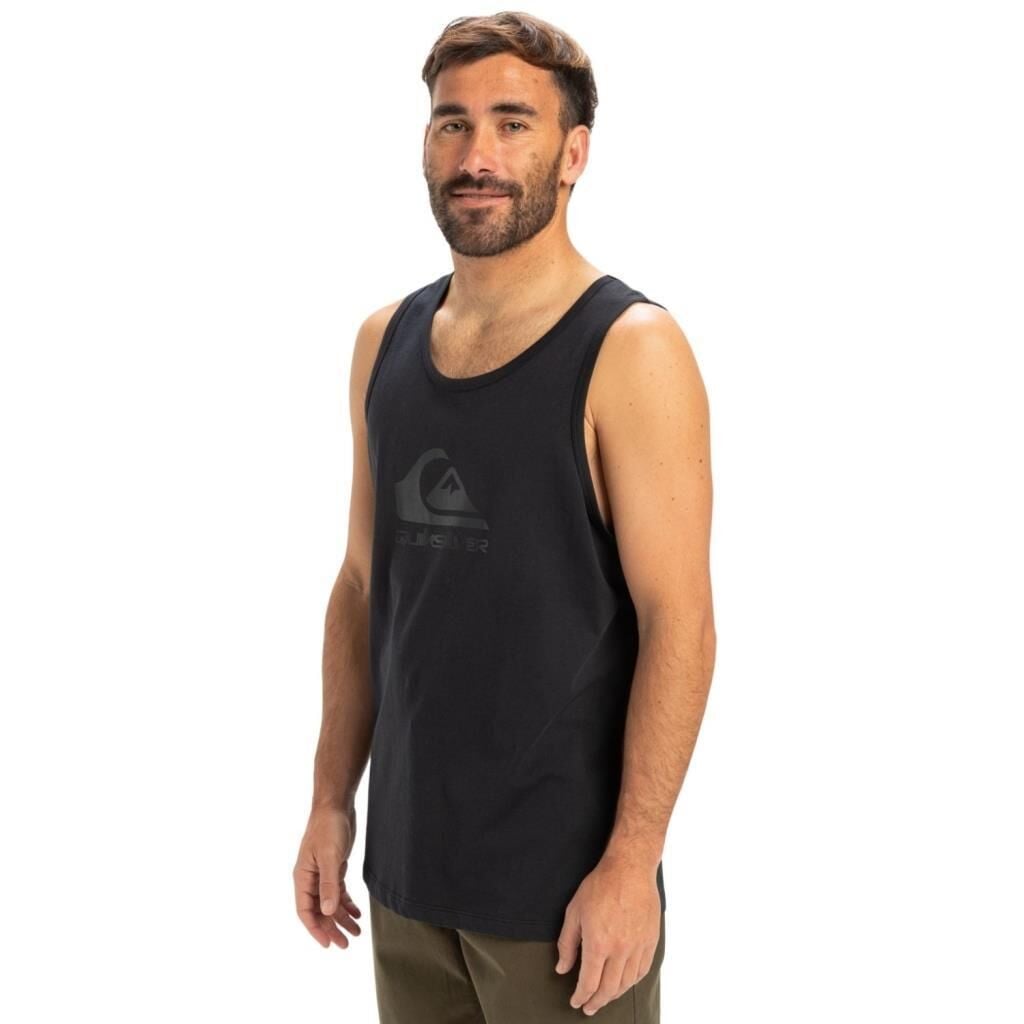 Quiksilver Ev Comp Logo Erkek Tişört - Siyah EQYZT08041-KVJ0