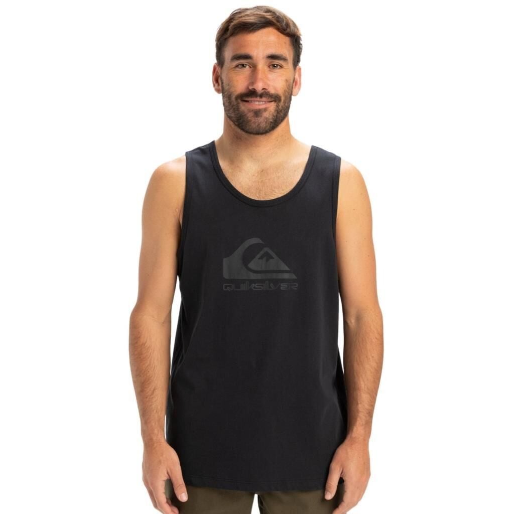 Quiksilver Ev Comp Logo Erkek Tişört - Siyah EQYZT08041-KVJ0