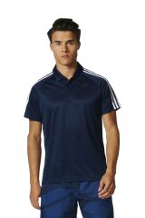 Adidas BP7224 D2M 3S Lacivert Polo Erkek T-Shirt