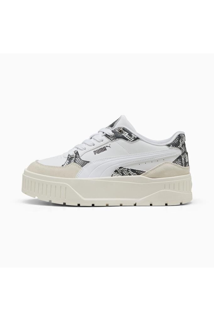 Puma Karmen II Idol Snake Chic Kadın Sneakers Beyaz 40039501