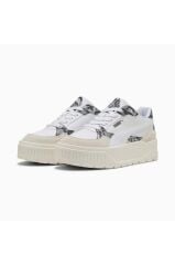 Puma Karmen II Idol Snake Chic Kadın Sneakers Beyaz 40039501