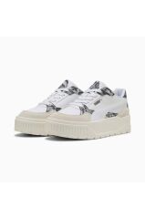 Puma Karmen II Idol Snake Chic Kadın Sneakers Beyaz 40039501