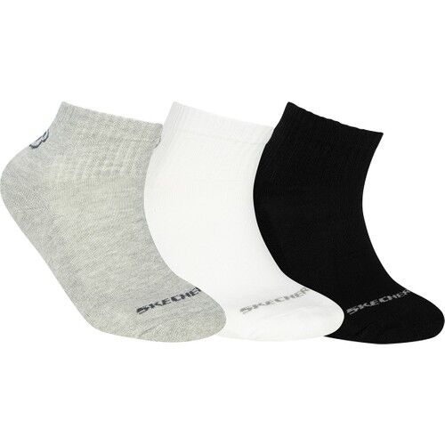 Skechers Socks U Padded Mid Cut Sock Unisex Çok Renkli Çorap - S192135-900