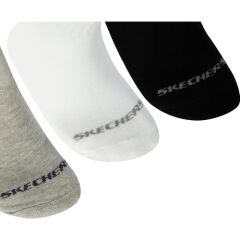 Skechers Socks U Padded Mid Cut Sock Unisex Çok Renkli Çorap - S192135-900