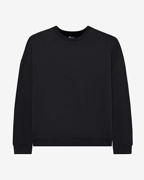 Skechers M Essential Crew Neck Erkek Sweatshirt Siyah S242113-001
