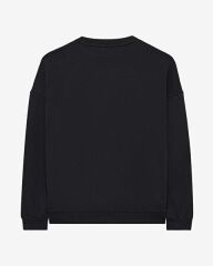 Skechers M Essential Crew Neck Erkek Sweatshirt Siyah S242113-001