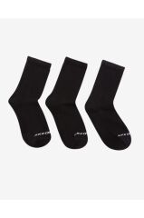 Skechers U 3 Pack Crew Cut Sock Unisex Siyah Çorap - S212283-001