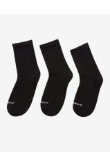 Skechers U 3 Pack Crew Cut Sock Unisex Siyah Çorap - S212283-001