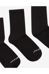 Skechers U 3 Pack Crew Cut Sock Unisex Siyah Çorap - S212283-001