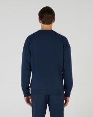 Skechers M Essential Crew Neck Erkek Sweatshirt Lacivert S242113-410