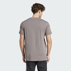 adidas 3 Stripes Single Jersey Erkek Tişört  Kahverengi IS1334