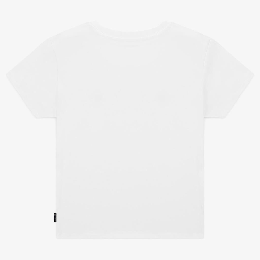 Converse Slim Fit Kadın Beyaz T-Shirt - 10027252.102