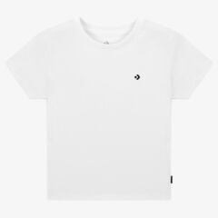 Converse Slim Fit Kadın Beyaz T-Shirt - 10027252.102