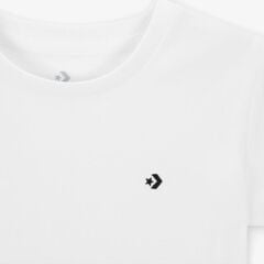 Converse Slim Fit Kadın Beyaz T-Shirt - 10027252.102