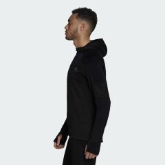 Adidas Erkek Koşu - Yürüyüş Sweatshirt Warm Hood Fs9802