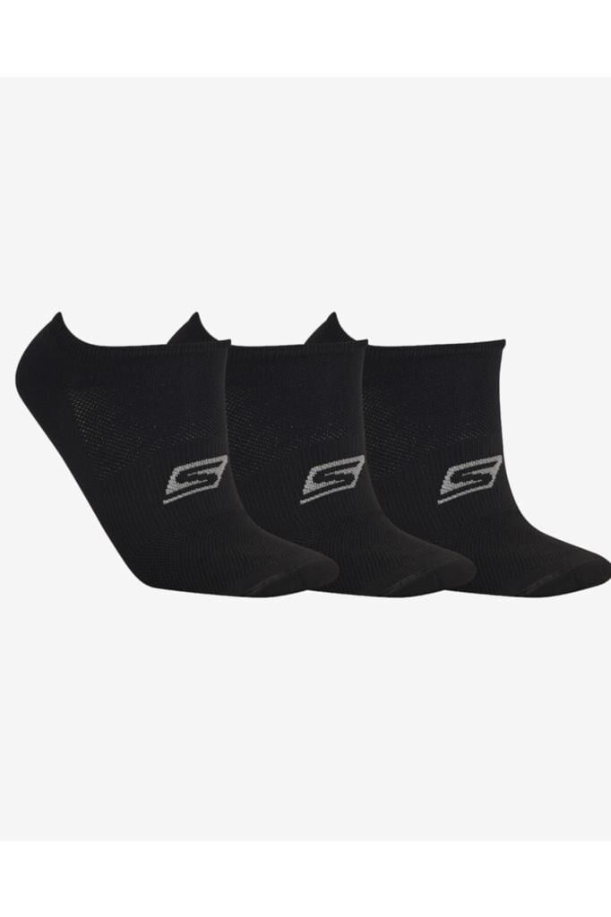 Skechers U 3 Pack Low Cut Sock Unisex Siyah Çorap - S192263-972
