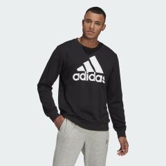 Adidas M Bl Ft Swt Erkek Siyah Sweatshirt - GK9076