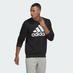 Adidas M Bl Ft Swt Erkek Siyah Sweatshirt - GK9076